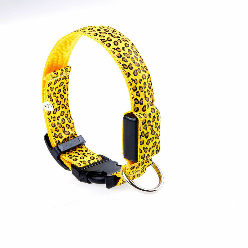 Rechargeable LED Dog Collar