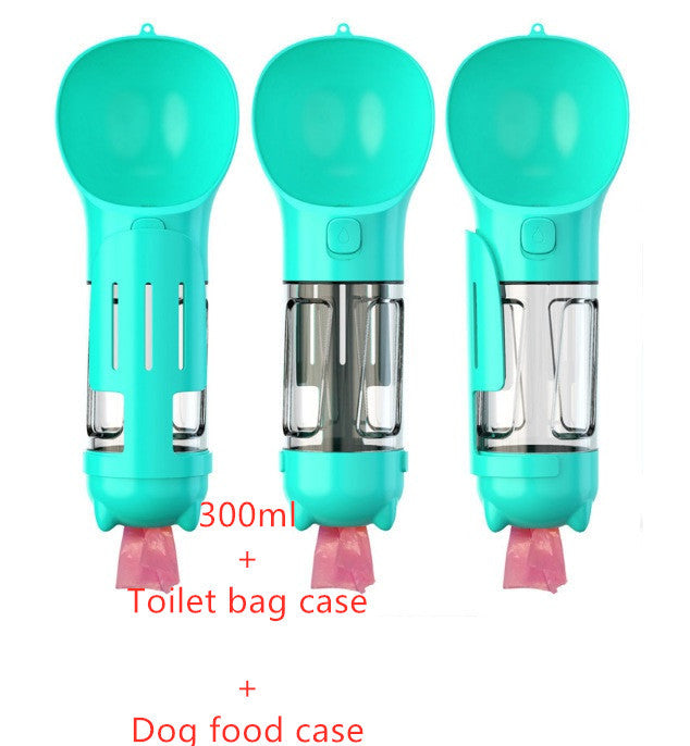 3 In 1 Portable Pet Feeder and Water Bottle