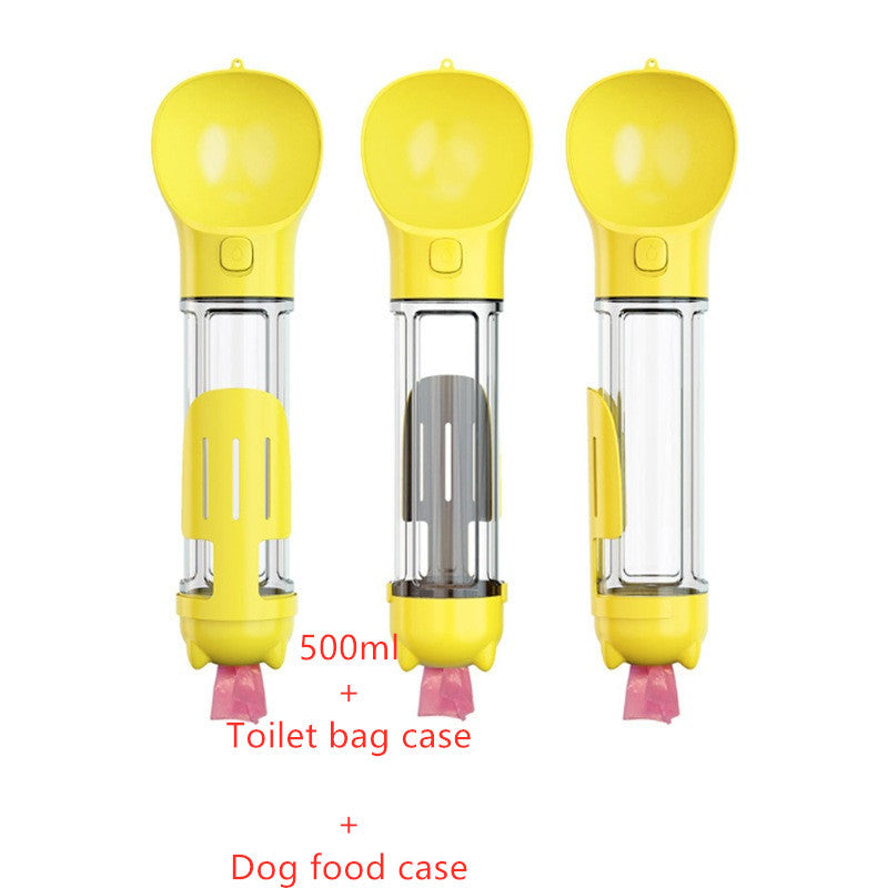 3 In 1 Portable Pet Feeder and Water Bottle