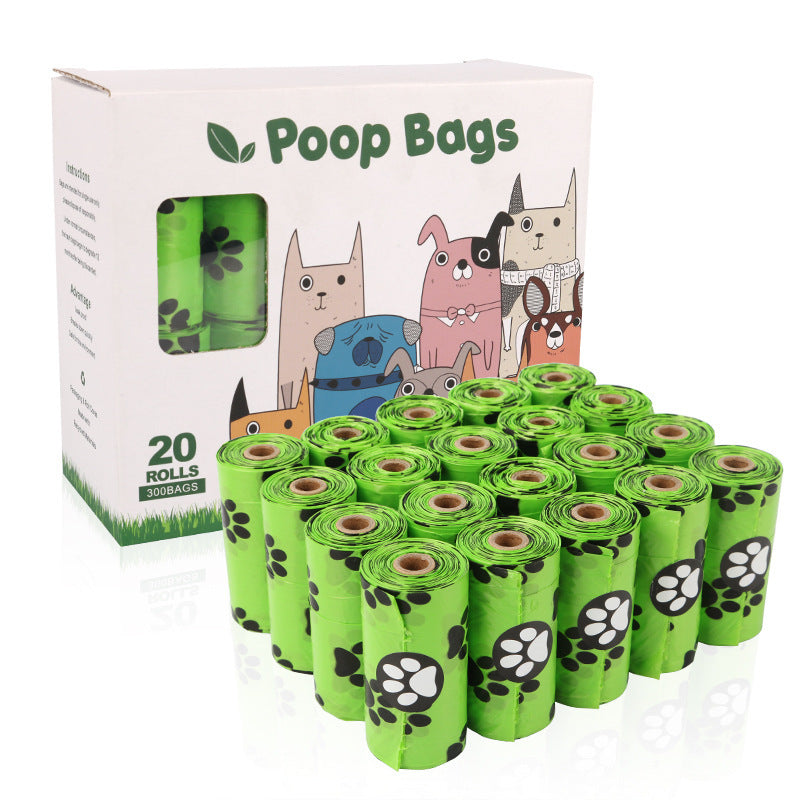 20 Rolls Portable Dog Poop Bag