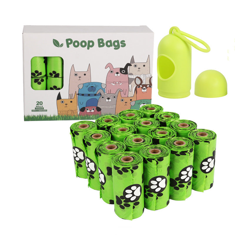 20 Rolls Portable Dog Poop Bag