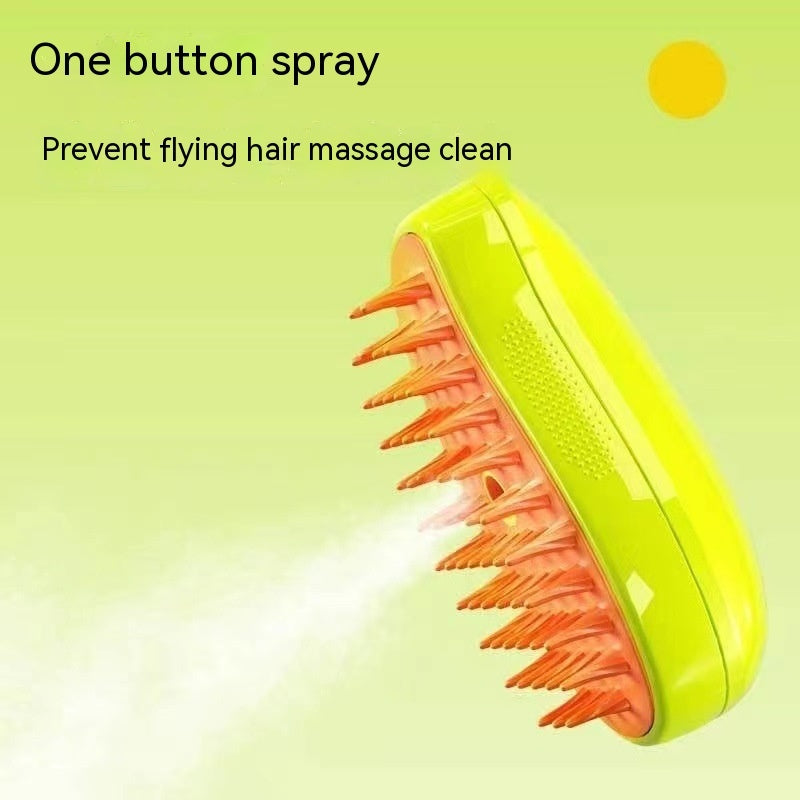 3 In 1 Electric Cat Steamy Brush Spray