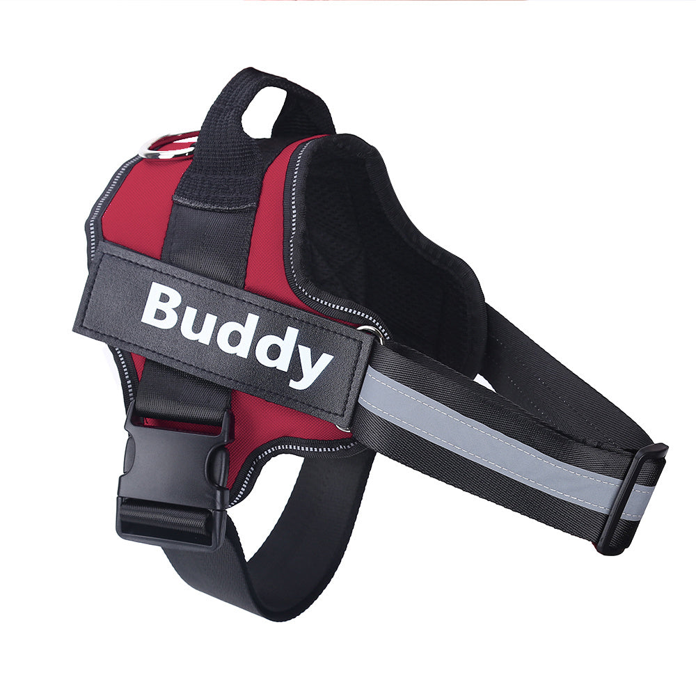 Personalized No Pull Adjustable dog Harness