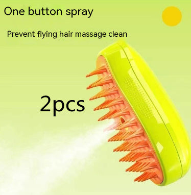 3 In 1 Electric Cat Steamy Brush Spray