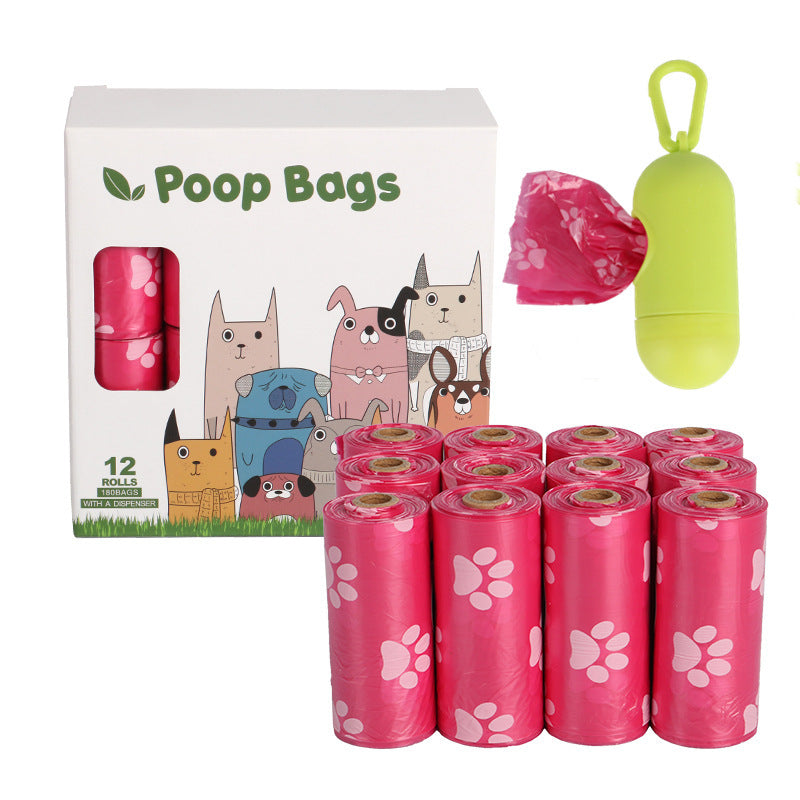 20 Rolls Portable Dog Poop Bag