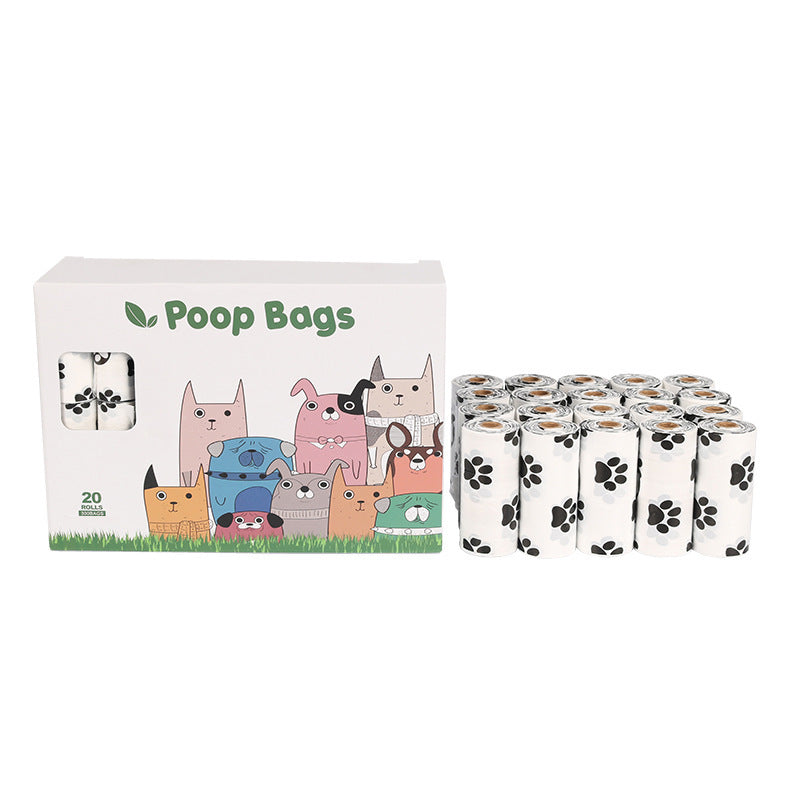 20 Rolls Portable Dog Poop Bag