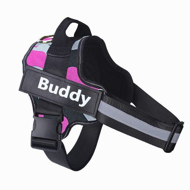 Personalized No Pull Adjustable dog Harness