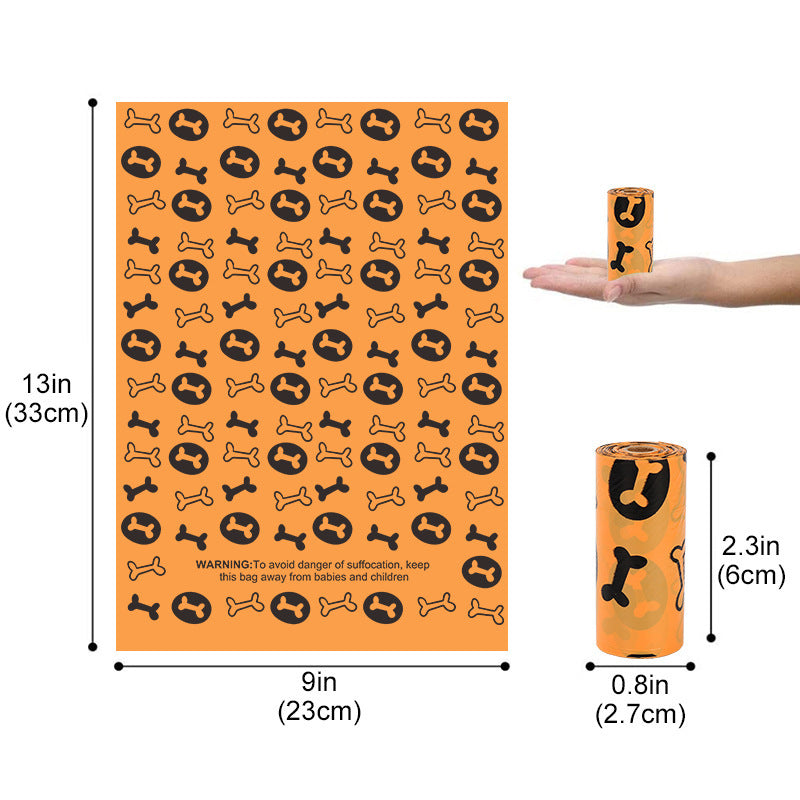 20 Rolls Portable Dog Poop Bag