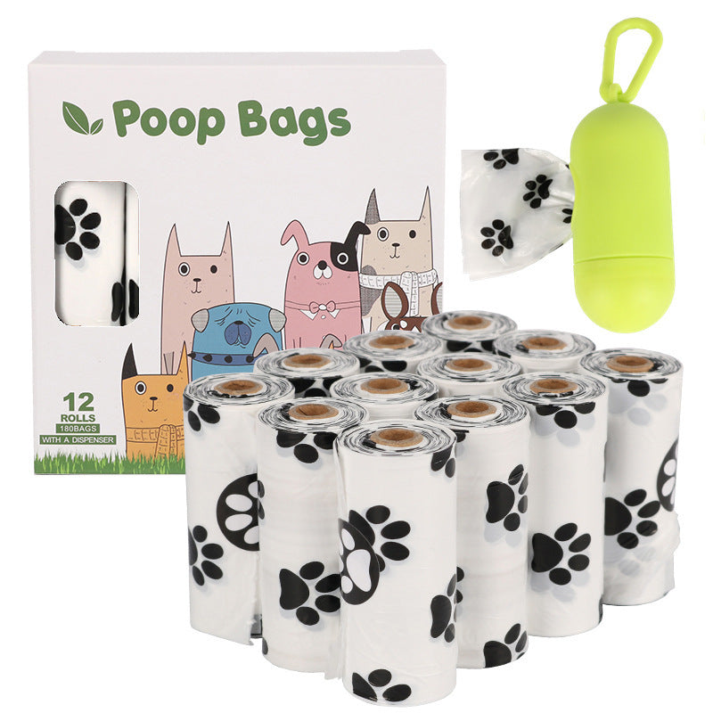 20 Rolls Portable Dog Poop Bag