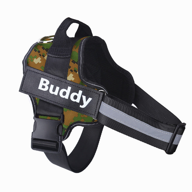 Personalized No Pull Adjustable dog Harness