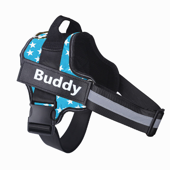 Personalized No Pull Adjustable dog Harness