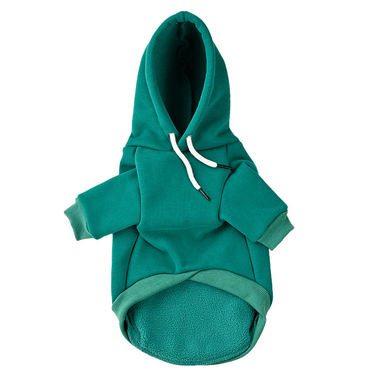 Fashionable Dog Winter Hooded Sweatshirt