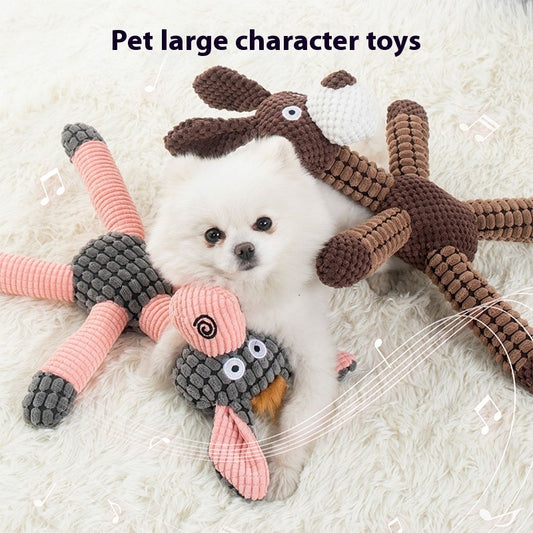 Plush Bite-resistant Toys Molar Pet